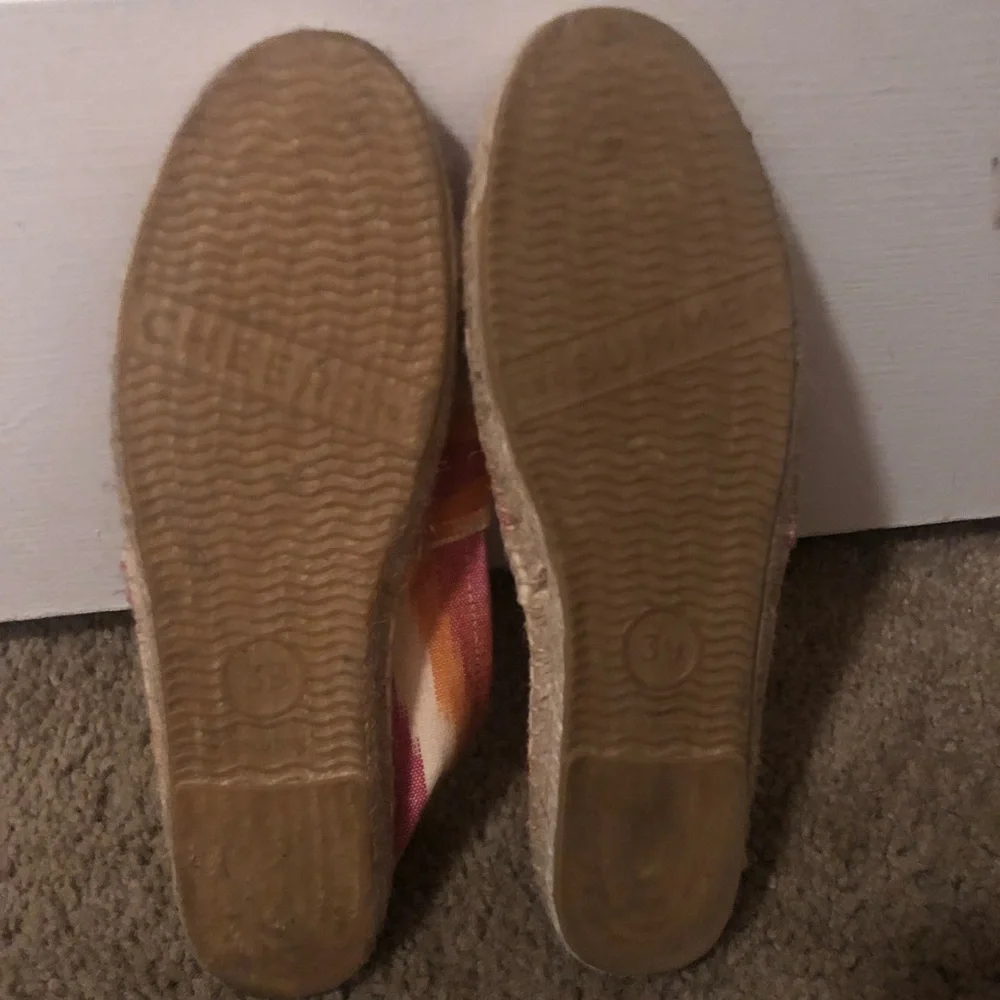 Soludos multi color 39 slip on*slides*mules*flats